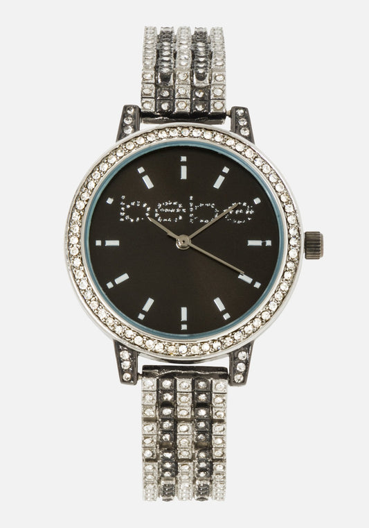 Beilave Crystal 2 Tone Watch