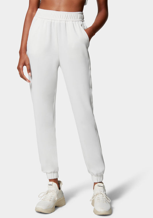 Beilave Lux Lounge Crepe Jogger With Combo Satin