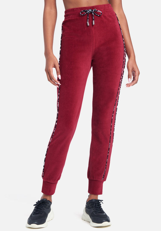 Beilave Velour Jogger Pant
