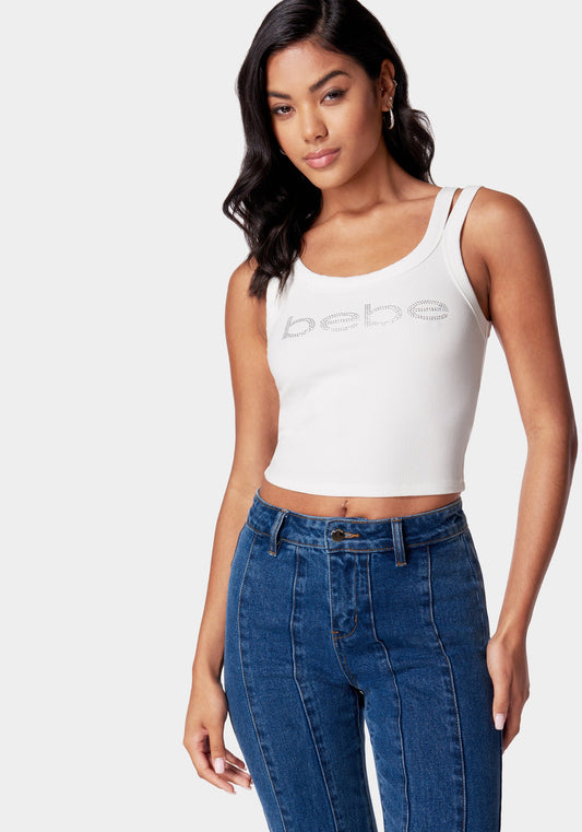 Beilave Cropped Rib Top