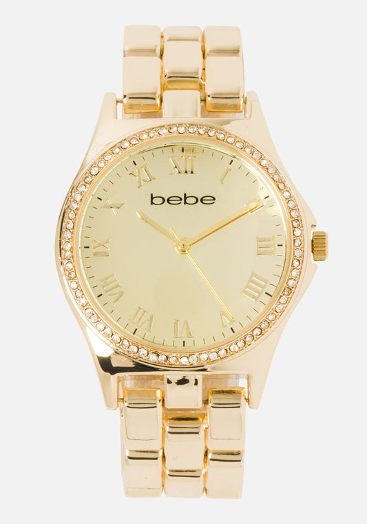 Beilave Embossed Crystal Watch