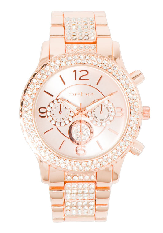 Beilave Crystal Pave Watch